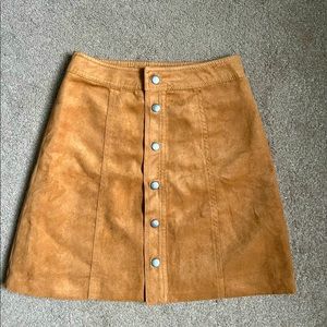 Brown skirt